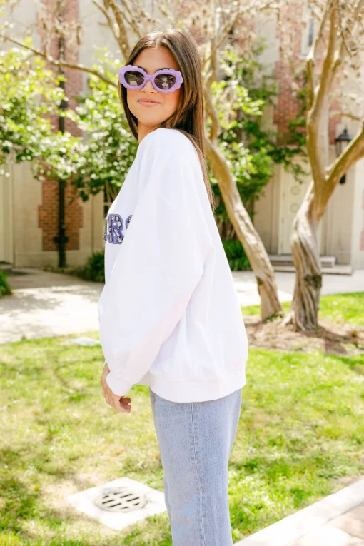 White 'Seniors' Sweatshirt