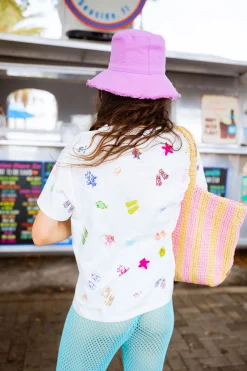 White Snorkel & Sea Icon Tee
