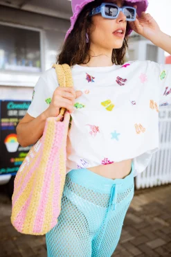 White Snorkel & Sea Icon Tee